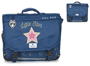 Školské tašky a aktovky Pol Fox  CARTABLE STAR BLU 38 CM