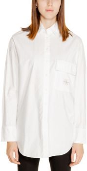 Košele a blúzky Calvin Klein Jeans  LONG COTTON UTILITY J20J223867