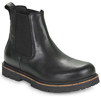 Polokozačky BIRKENSTOCK  Highwood Slip On Mid M LENA Black