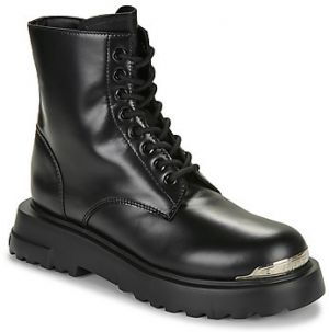 Polokozačky Love Moschino  SQUARE LOVE ANKLE BOOT