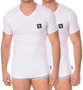 Nátelníky Bikkembergs  BKK1UTS08BI-WHITE