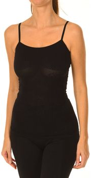 Tielka a tričká bez rukávov Intimidea  212564-NERO