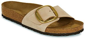 Šľapky BIRKENSTOCK  Madrid Big Buckle LENB Sandcastle