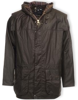Kabáty Barbour  Classic Durham Wax Jacket - Olive
