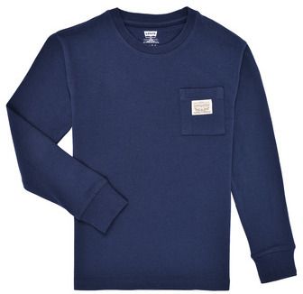 Tričká s dlhým rukávom Levis  LVB LONG SLEEVE POCKET TEE