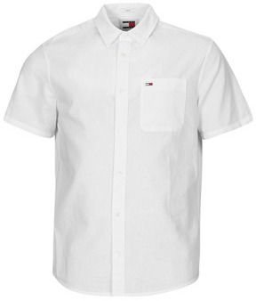 Košele s krátkym rukávom Tommy Jeans  TJM REG LINEN BLEND SS SHIRT