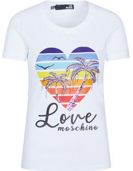 Tričká s krátkym rukávom Love Moschino  -