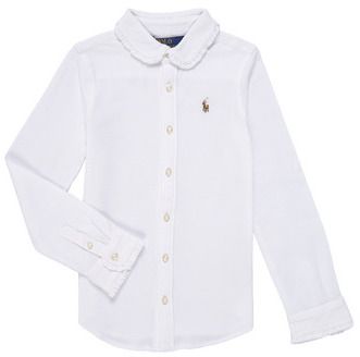 Košele a blúzky Polo Ralph Lauren  KNIT OXFORD-SHIRTS-BUTTON FRONT SHIRT