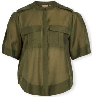 Blúzka Vila  Alinine Shirt 2/4 - Ivy Green