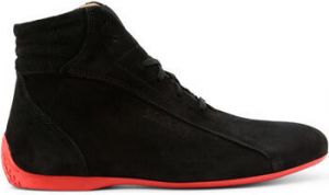 Módne tenisky Sparco  Monza gpc - Suede Black/Red