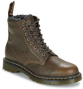 Polokozačky Dr. Martens  1460 DMS OLIVE GRIZZLY