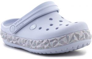 Sandále Crocs  Crockband Geometric Glitter Band Clog Kids 210134-5AF