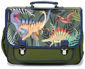 Školské tašky a aktovky CARAMEL & CIE  CARTABLE 38 CM JURASSIC