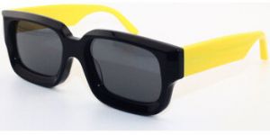 Slnečné okuliare Leziff  Occhiali da Sole  Valencia M4554 C03 Nero Giallo