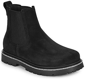 Polokozačky BIRKENSTOCK  Highwood Slip On Mid W LEVE Black