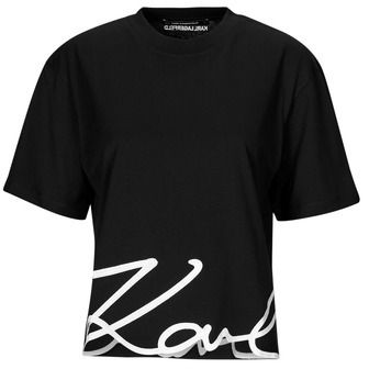 Tričká s krátkym rukávom Karl Lagerfeld  KARL SIGNATURE HEM T-SHIRT