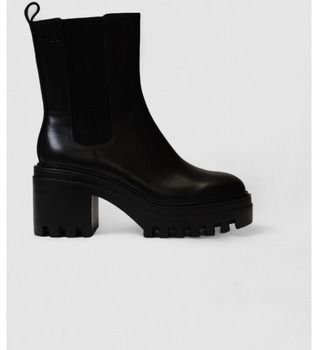 Polokozačky Calvin Klein Jeans  CHUNKY HEELED CHELSEA YW0YW01547