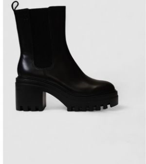 Polokozačky Calvin Klein Jeans  CHUNKY HEELED CHELSEA YW0YW01547