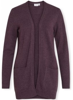 Kabáty Vila  Noos Ril Cardigan - Plum Perfect