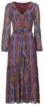 Dlhé šaty Lauren Ralph Lauren  HATETA-LONG SLEEVE-DAY DRESS