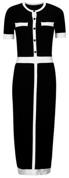 Dlhé šaty Karl Lagerfeld  CLASSIC KNIT DRESS