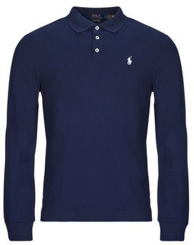 Polokošele s dlhým rukávom Polo Ralph Lauren  POLO COUPE AJUSTEE SLIM FIT EN COTON STRECH MESH