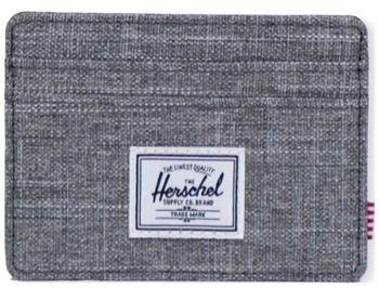 Peňaženky Herschel  Charlie Eco Wallet - Raven Crosshatch