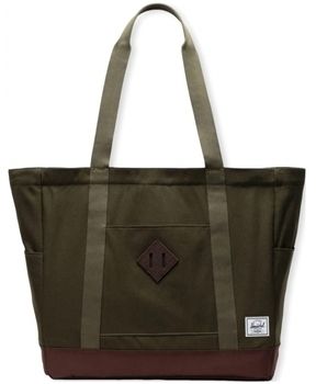 Ruksaky a batohy Herschel  Heritage Tote - Ivy Green/Chicory Coffee