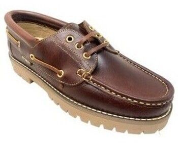 Univerzálna športová obuv Riverty  Zapato caballero  1000 marron