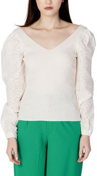 Svetre Only  ONLNADIA LS WOVEN MIX V-NECK KNT - 15283864