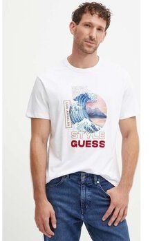 Tričká s krátkym rukávom Guess  M4YI12 I3Z14