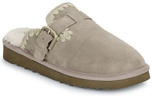 Nazuvky Mou  SUEDE SHEEPSKIN CLOG ESKIMO