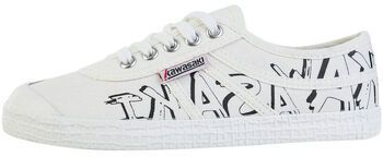 Módne tenisky Kawasaki  Graffiti Canvas Shoe  1002 White