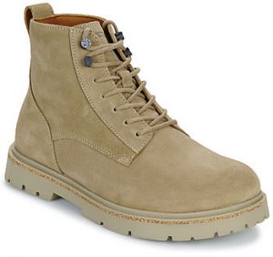 Polokozačky BIRKENSTOCK  Highwood Lace Mid M LEVE Taupe