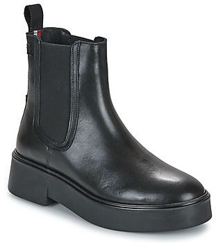 Polokozačky Tommy Hilfiger  MINIMAL LEATHER CHELSEA LOGOTAPE