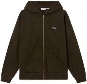 Mikiny Obey  Lowercase pigment zip hood