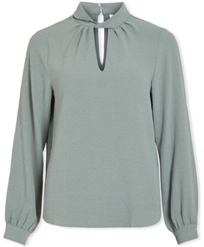 Blúzka Vila  Top Surashil LS - Chinois Green