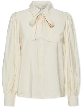 Blúzka Y.a.s  YAS Noos Pil Bow Shirt - Birch