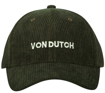 Šiltovky Von Dutch  CASQUETTE BASEBALL  VELOURS COTELE BRODERIE