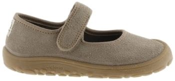 Derbie Victoria  Barefoot Baby Shoes 370106 - Taupe