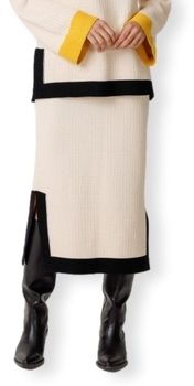 Sukňa Skfk  Gilda-Gots Skirts - Cream