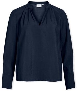Blúzka Vila  Top Milla L/S - Navy Blazer