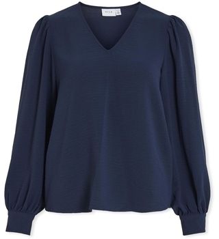 Blúzka Vila  Top Gaja L/S - Navy Blazer