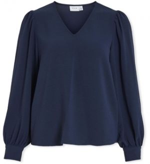 Blúzka Vila  Top Gaja L/S - Navy Blazer