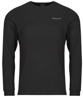 Tričká s dlhým rukávom Tommy Jeans  TJM SLIM LINEAR CHST L/S TEE EXT