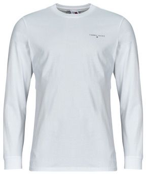 Tričká s dlhým rukávom Tommy Jeans  TJM SLIM LINEAR CHST L/S TEE EXT