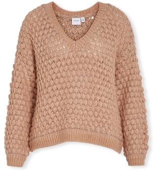 Svetre Vila  Evali Knit L/S - Natural Melange