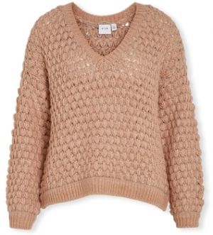 Svetre Vila  Evali Knit L/S - Natural Melange