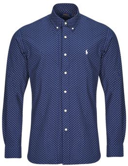 Košele s dlhým rukávom Polo Ralph Lauren  CHEMISE AJUSTEE EN POPLINE DE COTON COL BOUTONNE