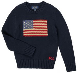 Svetre Polo Ralph Lauren  FLAG CN SWTR-TOPS-SWEATER